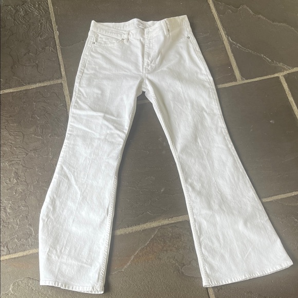 Frame Denim White Flare & Wide Leg Jeans - Picture 1 of 4